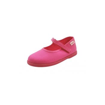 Balerini material textil fete -  fucsia - 24000-12 - Roz
