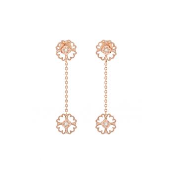 Cercei Long Diamond Faith Flowers