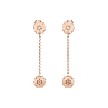 Cercei Long Flowers Diamond Faith