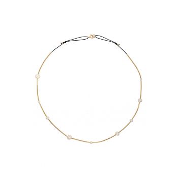 Colier ajustabil din aur filat de 14K/20 cu perle Colier ajustabil din aur filat de 14K/20 cu perle