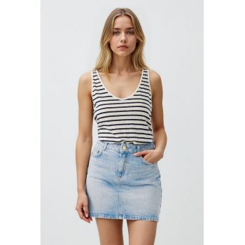 Fusta mini de denim