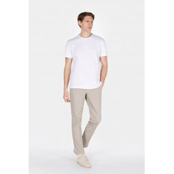 Pantaloni De Barbati Bej Slim Fit Cl1049749