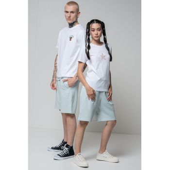 Pantaloni sport scurti unisex din amestec de bumbac