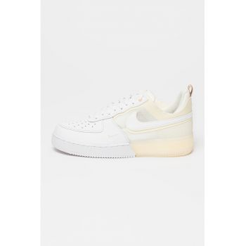 Pantofi sport cu garnituri din piele Air Force 1 React 1.5