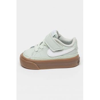 Pantofi sport de piele si material textil Court Legacy