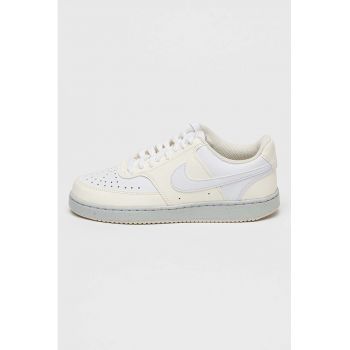 Pantofi sport din piele ecologica Court Vision