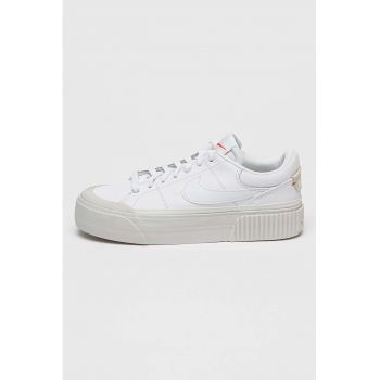 Pantofi sport din piele si piele ecologica Court Legacy