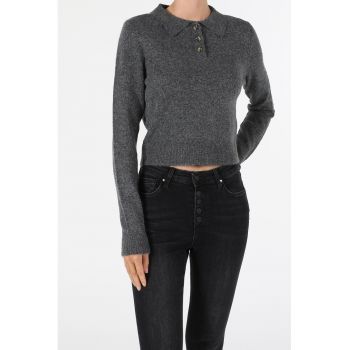 Pulover crop polo