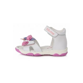 Sandale Fetite -  cu Fundite - din Piele - Flexibile - AC64-134