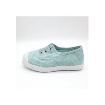 Tenisi Fara Siret Fete -  Model Texturat - Flexibili - 70998-50 - Albastru