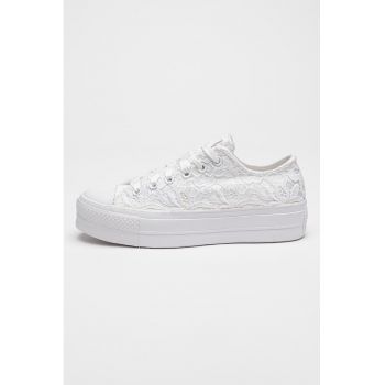 Tenisi flatform cu sireturi All Star