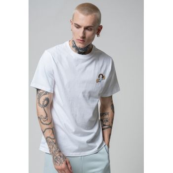 Tricou cu imprimeu pe spate Desert Sunset