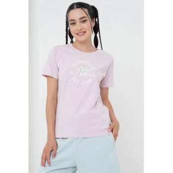 Tricou de bumbac cu logo