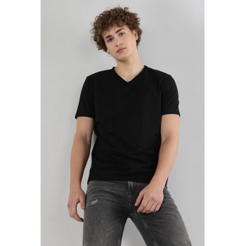 Tricou Negru Regular Fit CL1058584