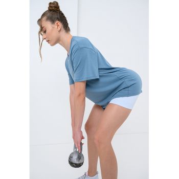 Tricou relaxed-fit pentru fitness