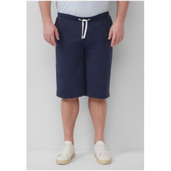 Big Sizes Pantaloni scurti barbati big sizes - Detroit - cu talie medie si croiala Regular Fit - Bleumarin -