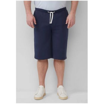 Big Sizes Pantaloni scurti barbati big sizes - Detroit - cu talie medie si croiala Regular Fit - Bleumarin -