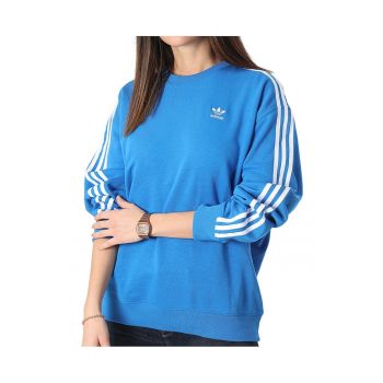 BLuza dama -  oversize - albastru - bumbac si poliester