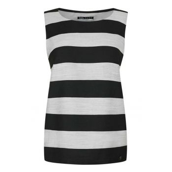 Bluza fara maneci cu dungi