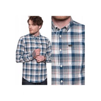 Camasa Barbati -  Button Down - Croi: Regular Fit - Inchidere: Nasturi - Compozitie Material: 100% Bumbac - Model Dominant: Carouri - Multicolor