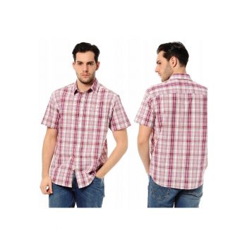 Camasa Barbati -  Camasa Casual 1 Pkt - Croi: Regular Fit - Inchidere: Nasturi - Compozitie Material: 100% Bumbac - Numar Buzunare: 1 - Multicolor - 1 Bucata
