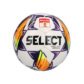 Minge fotbal  Brillant Replica 1 Liga V24 - alb/portocaliu -
