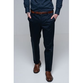 Pantaloni chino cu buzunare oblice