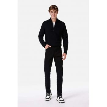 Pantaloni De Barbati Negru Straight Fit Cl1049744 8683197444134