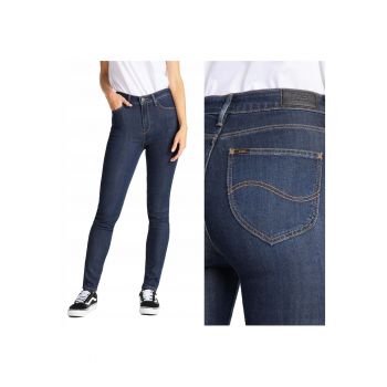 Blugi dama -  Bumbac - Skinny Fit - Albastru - W30L31