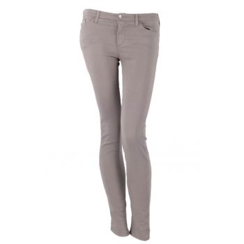 Pantaloni skinny cu talie medie -