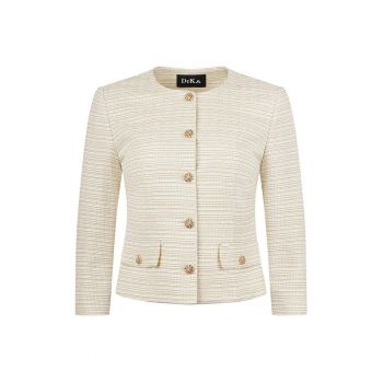 Sacou cu buzunare decorative - Bej
