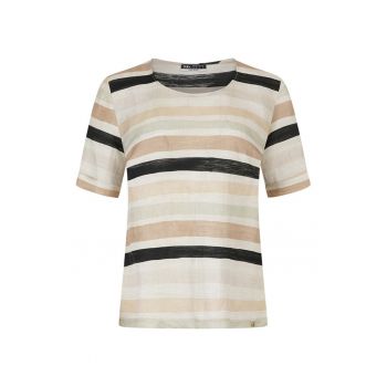 Tricou lejer in dungi - din amestec de raion si in