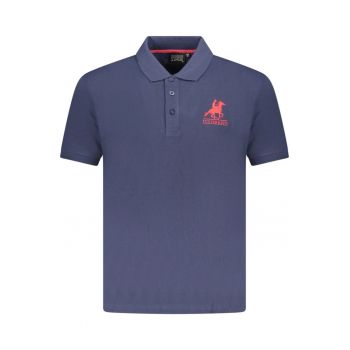 U.S. Grand POLO Tricou polo barbati cu logo brodat - din bumbac - Regular fit