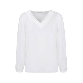 Bluza cu decolteu in V