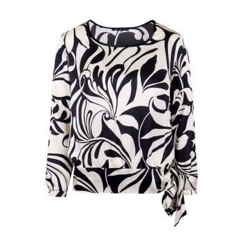 Bluza cu motive florale