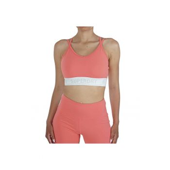 Bustiera pentru fitness cu logo -