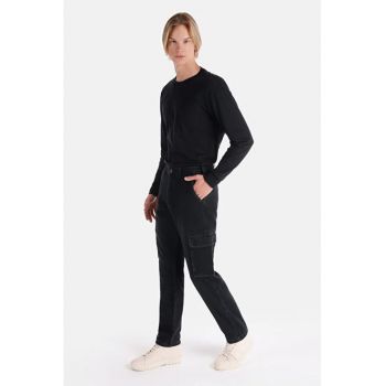 Pantaloni De Barbati Albastru Cargo Fit Cl1068494