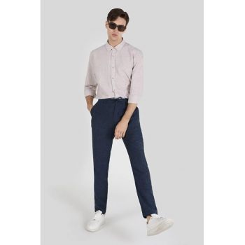 Pantaloni De Barbati Albastru Marin Regular Fit CL1063619