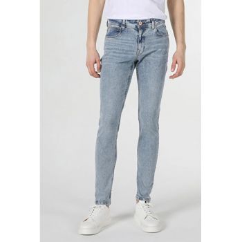 Pantaloni De Barbati Albastru Slim Fit 041 Danny Cl1059183