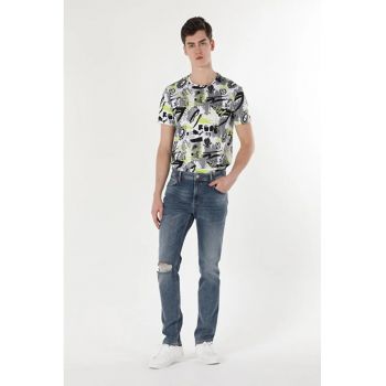 Pantaloni De Barbati Albastru Straight Fit 044 KARL CL1058599 8683197189059