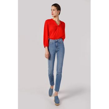 Pantaloni De Dama Denim Slim Fit 703 Carla Cl1058577