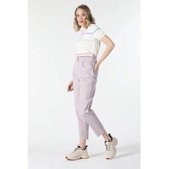 Pantaloni De Dama Mov Baggy Fit Cl1057304 8683197072269