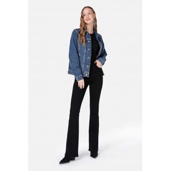 Pantaloni De Dama Negru Slim Fit Cl1067235