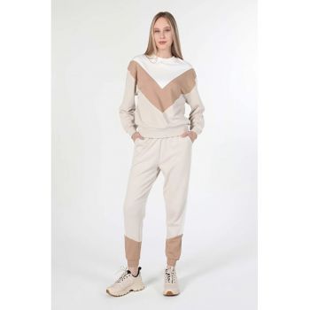 Pantaloni De Trening De Dama Bej Cl1060607 8683197427359