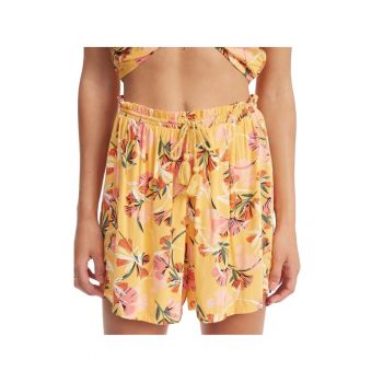 Pantaloni scurti cu imprimeu floral