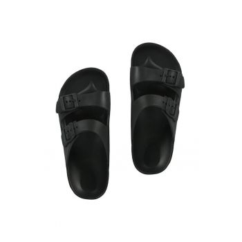 Papuci Plaja De Dama Negru Modern Fit CL1054082