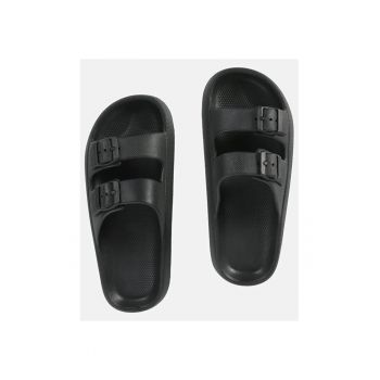 Papuci Plaja De Dama Negru Modern Fit CL1064274