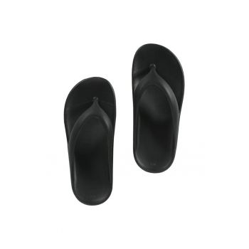 Papuci Plaja De Dama Negru Modern Fit CL1064293