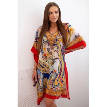 Poncho de plaja cu model -