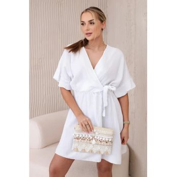 Rochie cu cordon in talie -